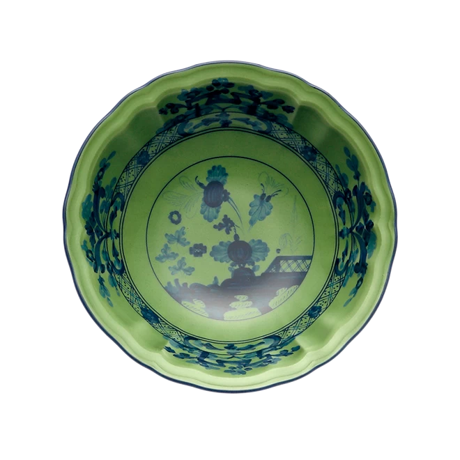 Oriente Italiano Fruit Bowl, Malachite 1 Oriente Italiano Fruit Bowl, Malachite