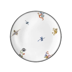 Arcadia Dinner Plate, White