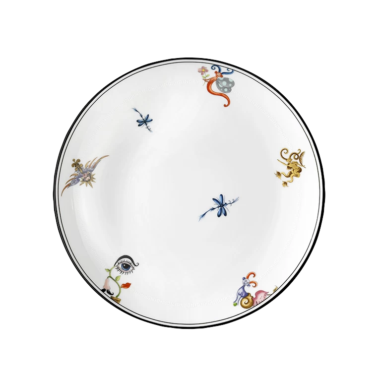 Arcadia Dinner Plate, White 1 Arcadia Dinner Plate, White