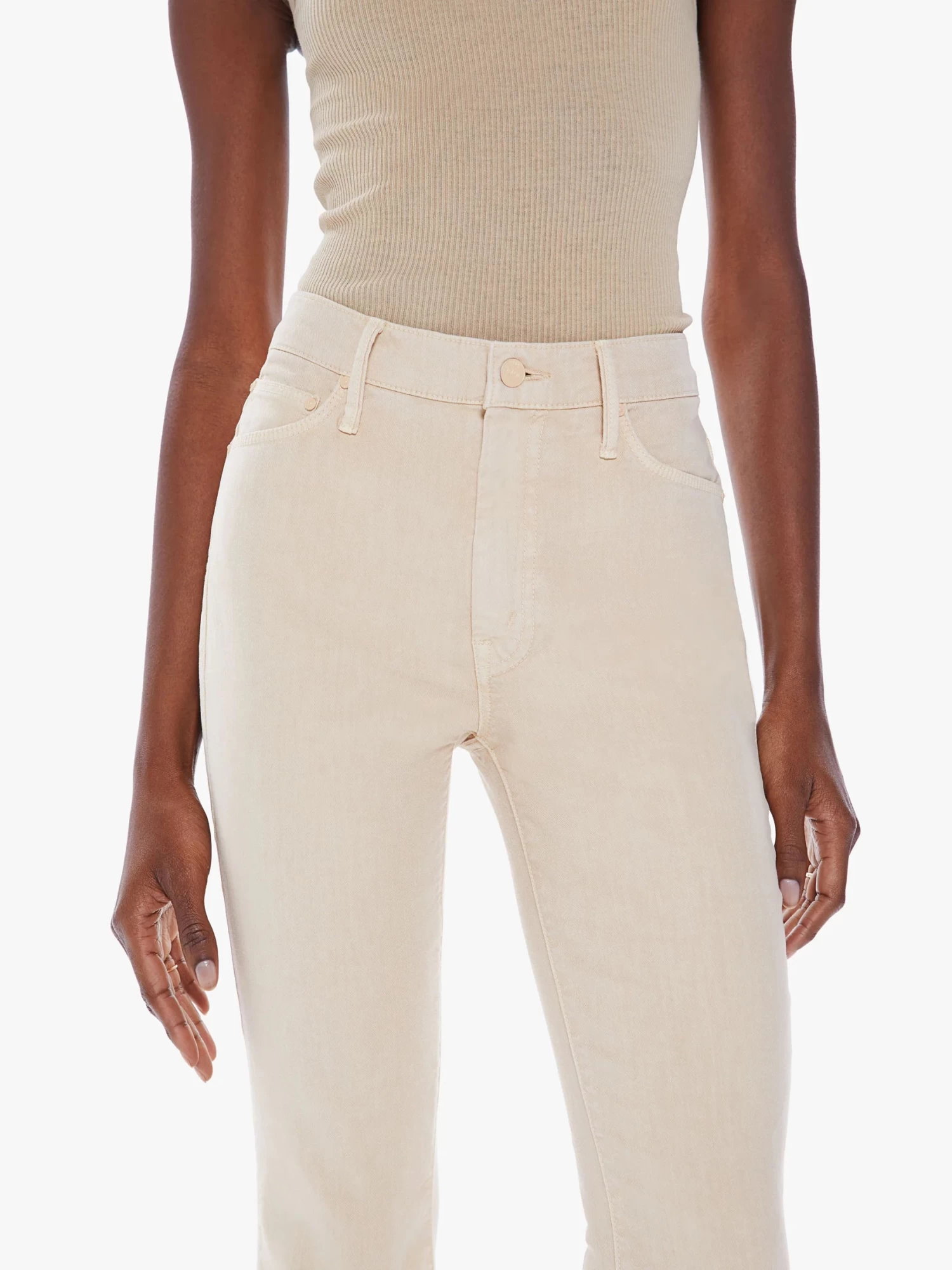 MOTHER The Weekender, Marzipan 5 MOTHER The Weekender, Marzipan - Image 5