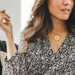 Z - Lucky Gold Wishbone Pendant 8 Z - Lucky Gold Wishbone Pendant -Fashion Clothing Shop 1E5A9758 d150f205 0954 465a a201 bca54533baf8