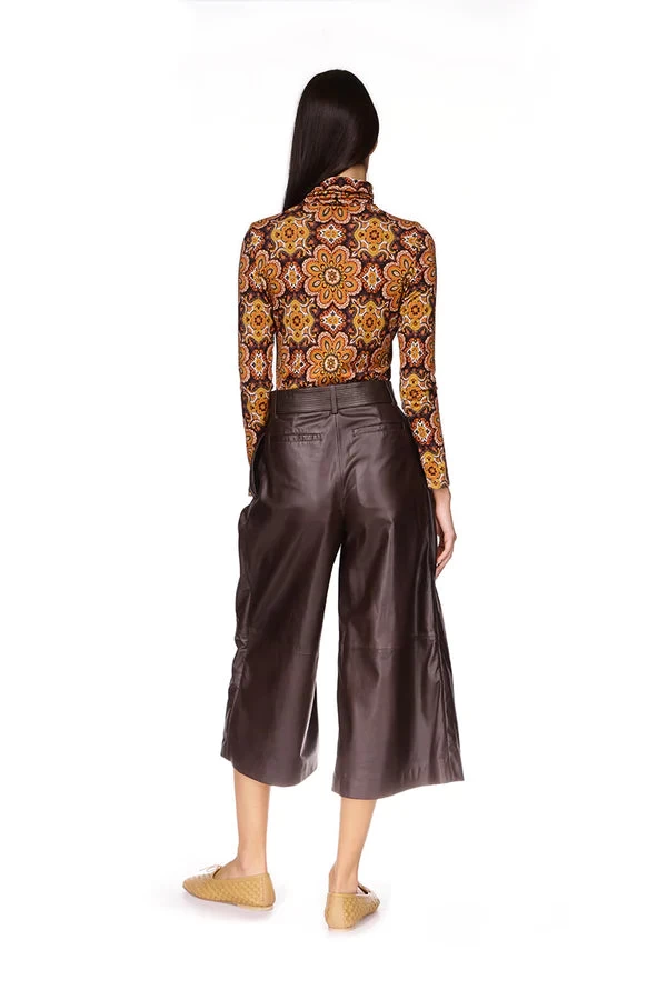 Piper Top, Scarf Medallion Chai Tea 4 Piper Top, Scarf Medallion Chai Tea - Image 4