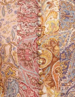 Zimmermann Luminosity Blouse, Multi Paisley Stripe -Fashion Clothing Shop 6.8510tf231.mpas .multi paisley stripe