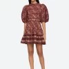 Giulia Dress, Maroon