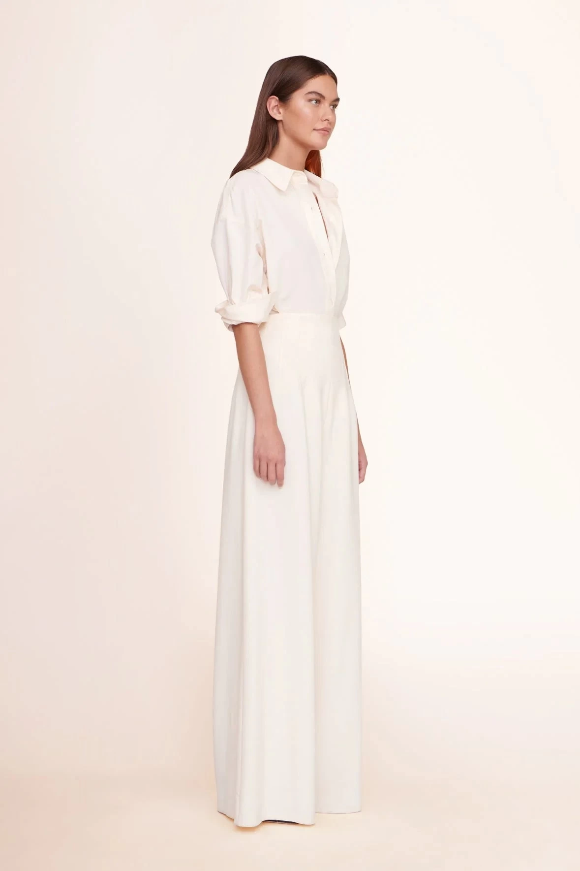 Staud Caleb Pant, Ecru 3 Staud Caleb Pant, Ecru - Image 3