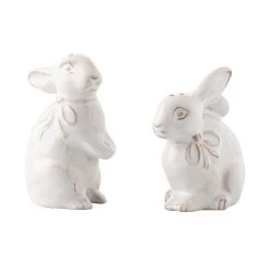 Bunny Napoleon & Josephine Salt & Pepper Shakers