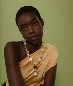 Ethereal Pool Earrings, Pearl -Fashion Clothing Shop FW23 E001 ETHEREAL POOL EARRINGS 4 1024x1024 fe233e66 5f00 4acc 88e1 10b81baf9198