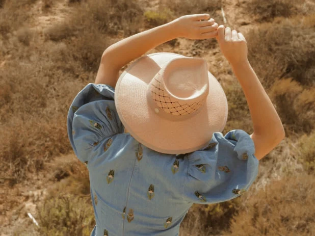 FREYA Marigold Hat, Peach 4 FREYA Marigold Hat, Peach - Image 4