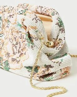 Loeffler Randall Doreen Frame Pouch, Cream Botanical Floral -Fashion Clothing Shop IMG 1602 cc2b6f87 04e4 4372 8b2d 58f4542b72b8