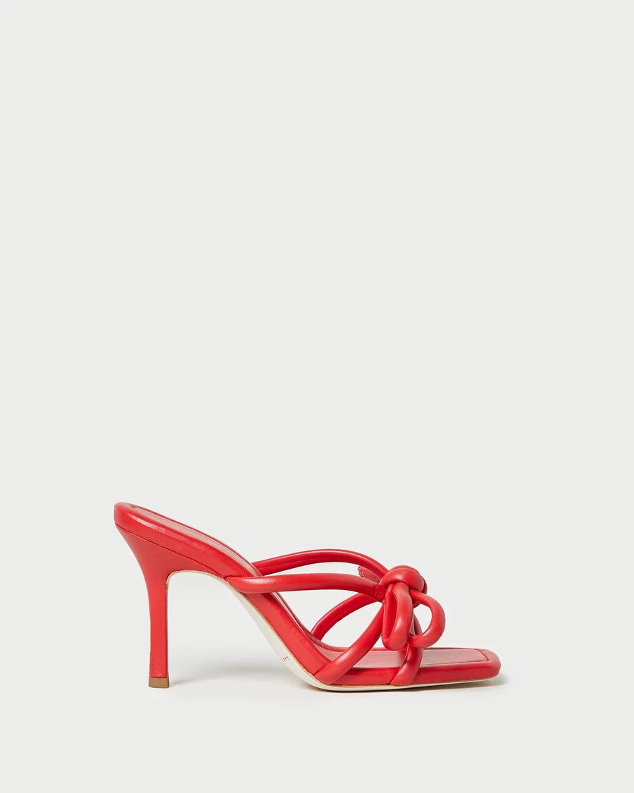 Loeffler Randall Margi Bow Heeled Sandal, Poppy 3 Loeffler Randall Margi Bow Heeled Sandal, Poppy - Image 3