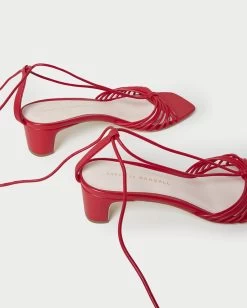 Loeffler Randall Riley Lace-Up Sandal, Poppy -Fashion Clothing Shop IMG 1647 88f4aff7 6463 411e bfb0 51a057e1e8e3
