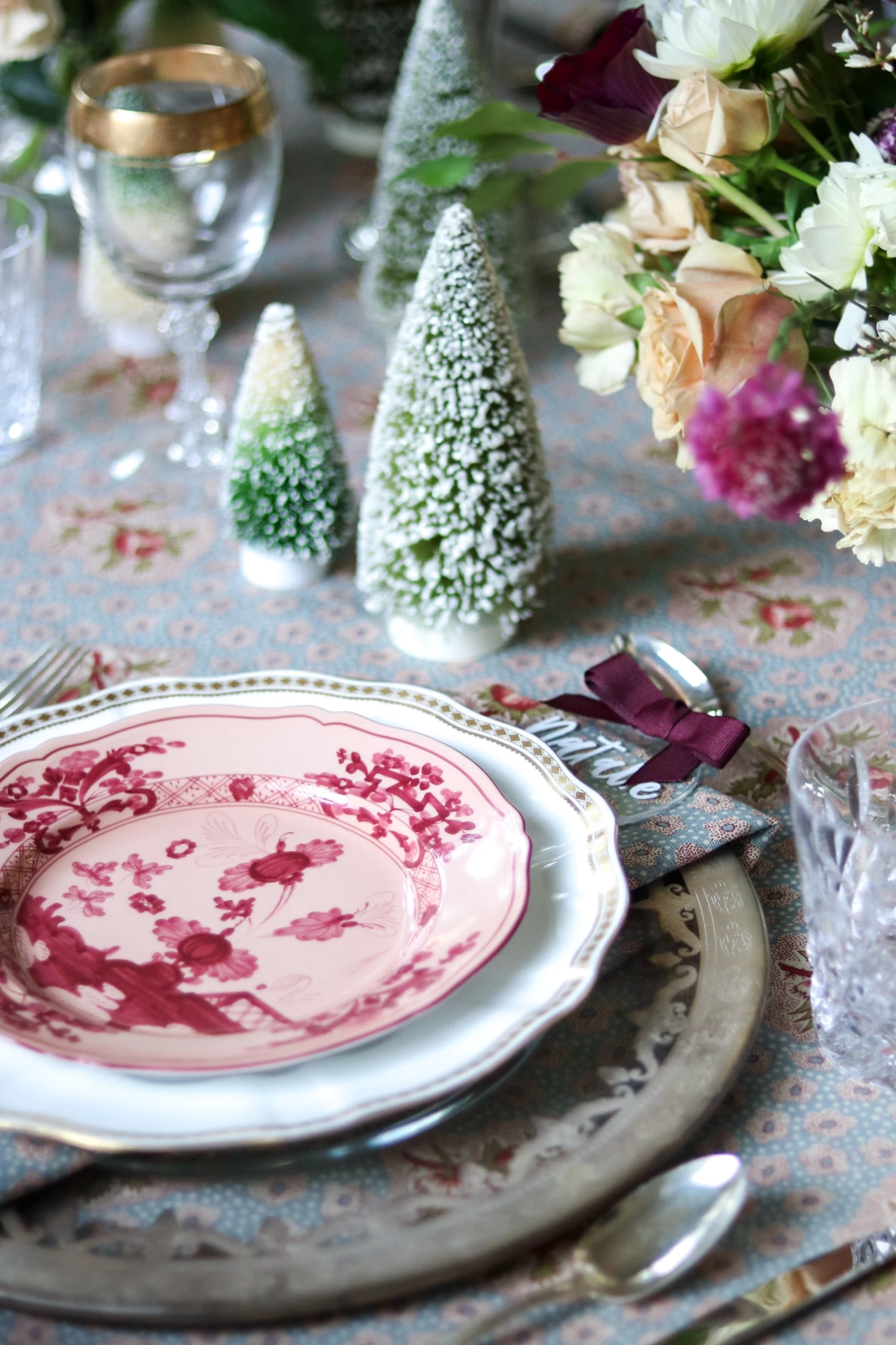 Oriente Italiano Dessert Plate, Vermiglio 3 Oriente Italiano Dessert Plate, Vermiglio - Image 3