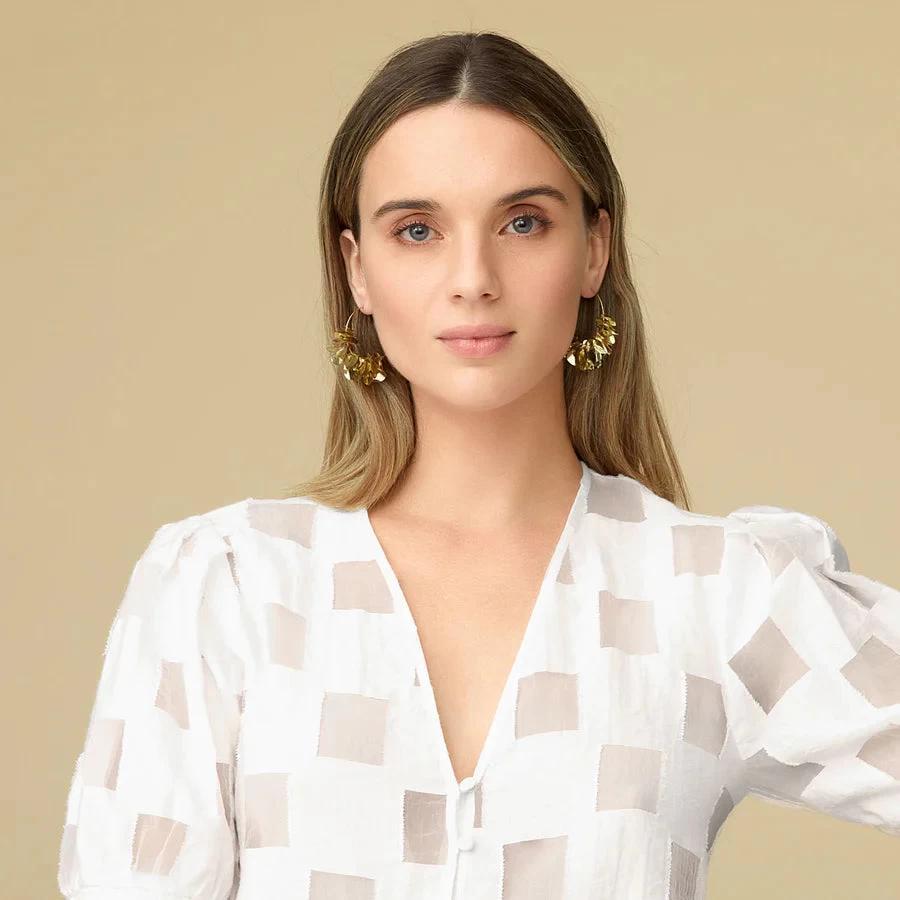 Lolita Mini Hoop, Gold 2 Lolita Mini Hoop, Gold - Image 2