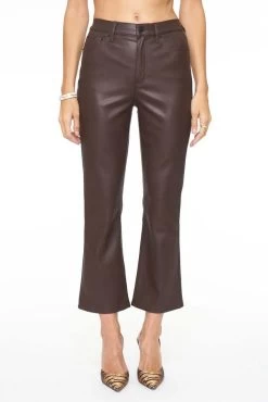 Lennon High Rise Boot Cut, Coffee Bean