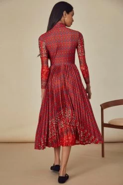 Sabine Dress, Red Essex Block Border 9 Sabine Dress, Red Essex Block Border -Fashion Clothing Shop SabineDress EssezBlockPrintRed 9 resized 460x e6b6d72d 0961 469f 98c0 1fda74300762