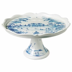 Country Estate Delft Blue Cake Stand Fete