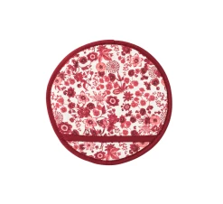 Field Of Flowers Mitt & Pot Holder 2pc Set - Ruby -Fashion Clothing Shop ScreenShot2022 09 28at3.48.08PM