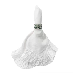 Field Of Flowers Napkin Ring - Evergreen -Fashion Clothing Shop ScreenShot2022 09 28at3.57.21PM