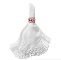 Field Of Flowers Napkin Ring - Ruby -Fashion Clothing Shop ScreenShot2022 09 28at3.58.58PM