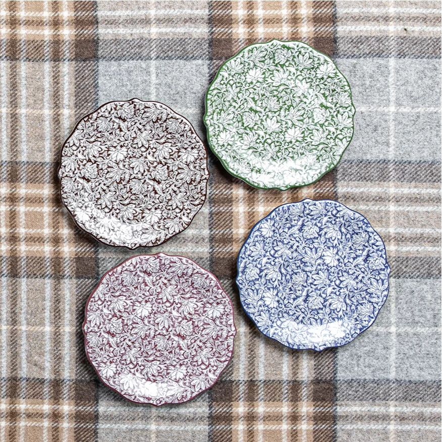 Veronica Beard Bohemian Vine Party Plates, Assorted Set/4 2 Veronica Beard Bohemian Vine Party Plates, Assorted Set/4 - Image 2