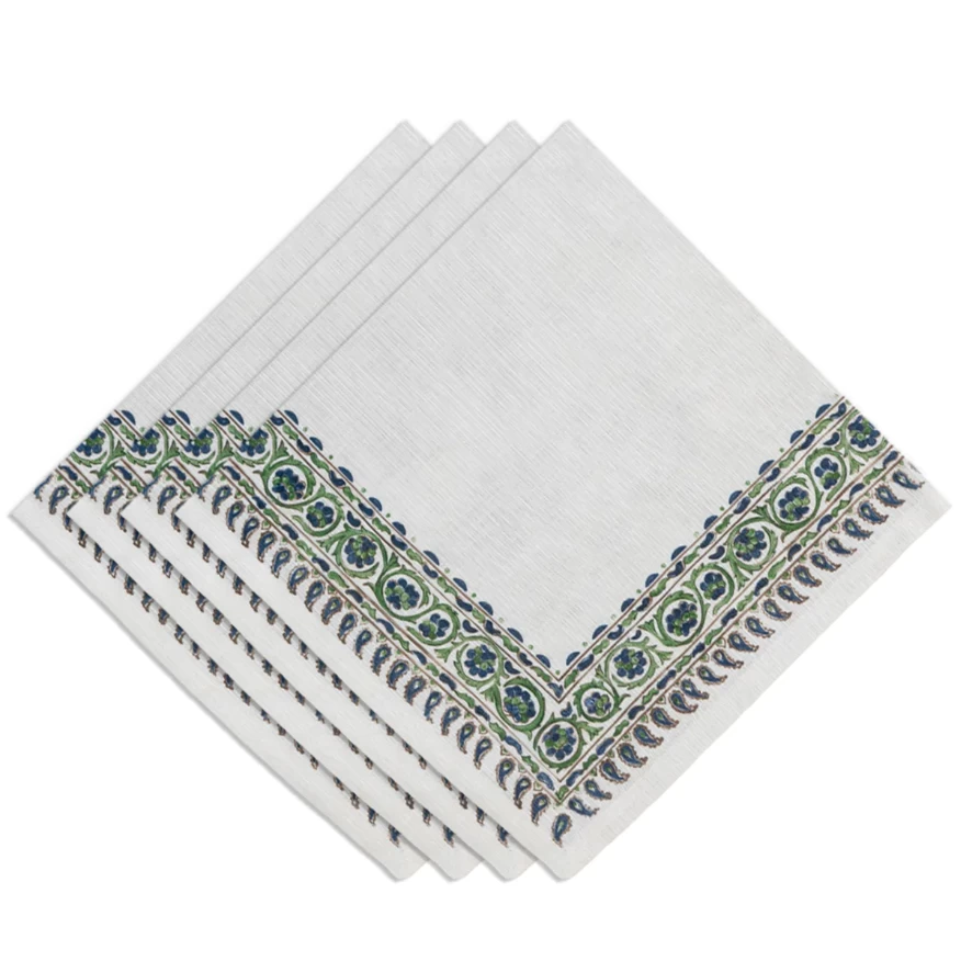 Veronica Beard Bohemian Vine Napkin Set/4 1 Veronica Beard Bohemian Vine Napkin Set/4
