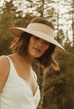 FREYA Redwood Visor, Peach -Fashion Clothing Shop Screenshot2023 05 19at3.47.14PM