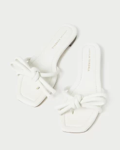 Loeffler Randall Hadley Bow Sandal, White -Fashion Clothing Shop Screenshot2023 06 01at4.39.35PM