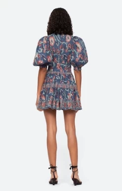 Rory Puff Sleeve Dress, Rose 11 Rory Puff Sleeve Dress, Rose -Fashion Clothing Shop Screenshot2023 07 06at10.35.01AM