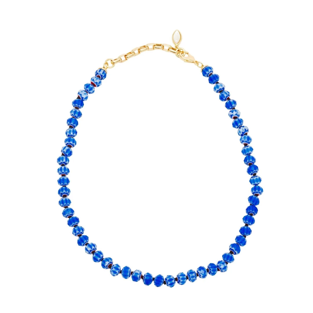 Oliver Strand Necklace, Blue 1 Oliver Strand Necklace, Blue