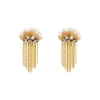 Mila Studs, Gold And Silver