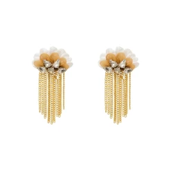 Mila Studs, Gold And Silver