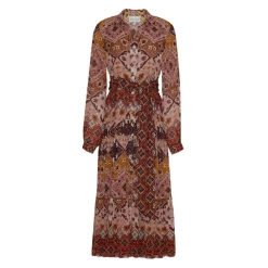 Lolan Dress, Rose Dawn Geo Emblem