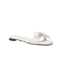 Loeffler Randall Hadley Bow Sandal, White