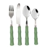 Bamboo Flatware, Light Green