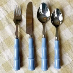 Bamboo Flatware, Blue -Fashion Clothing Shop image 661bf234 7fb6 4737 ac29 d4ba07ff67d1