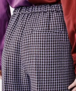 FORTE_FORTE Pied De Poule Elasticated Pants, Orquidea -Fashion Clothing Shop image b19dcbb6 e6ee 4ffe 8415 1a9f74ba26cb